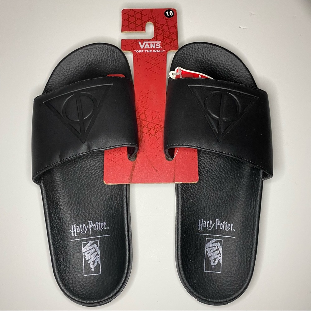 New with tags Vans Harry Potter Slides